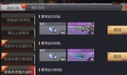 cf最新充值活动爆料,揭秘限时福利大放送！